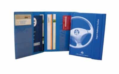 Document holder to give to your clients and suppliers