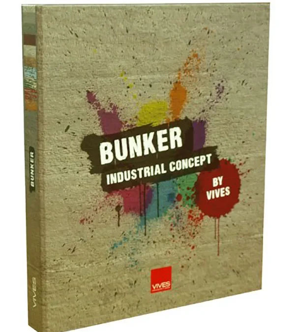 Paper over board sample book with fluted inserts