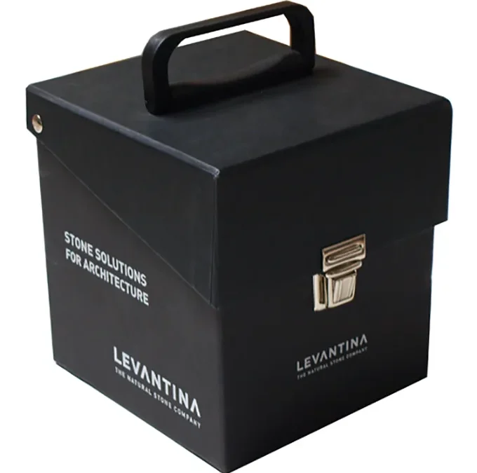 Box case for marble samples