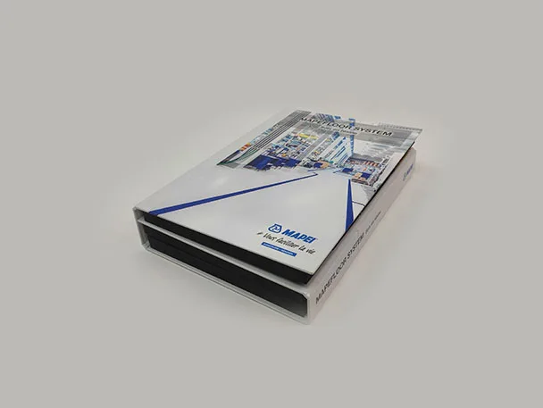 Floor sample folder