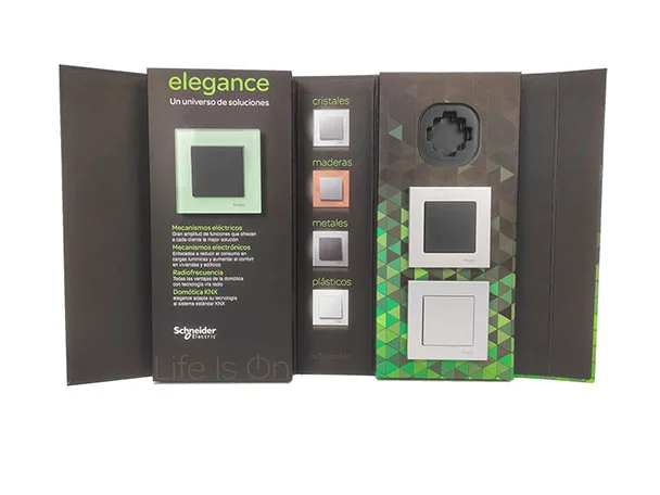 Electronics display folder