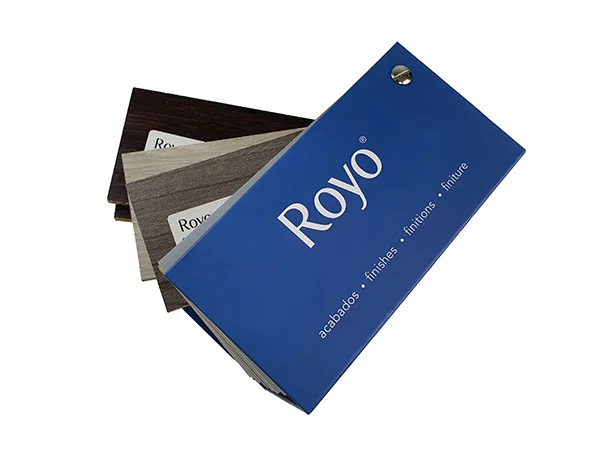 Sample case for wood