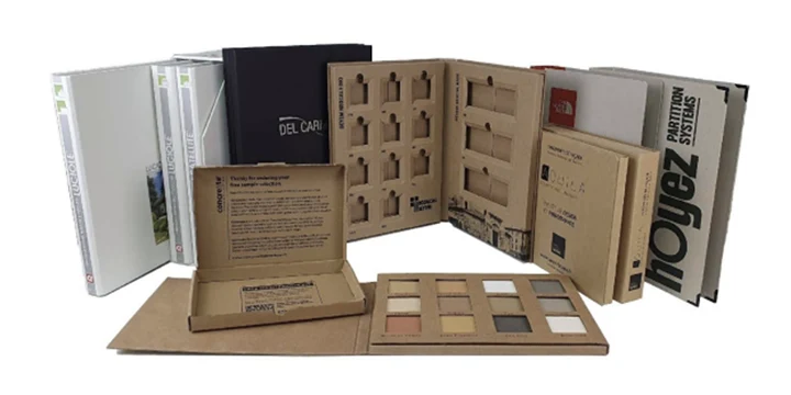 Muestrarios sostenibles de Mytplast